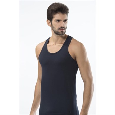 Cacharel 1302 Spor Erkek Atlet - Lacivert