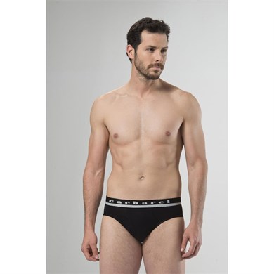 Cacharel 1311 Erkek Slip Bantlı - Siyah