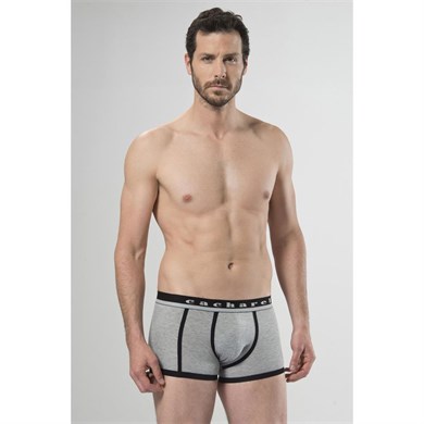 Cacharel 1322 İkili Boxer - Siyah/Gri Melanj