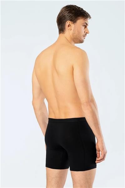 Cacharel 1335 Erkek Bel Bantlı Likralı Boxer-Siyah