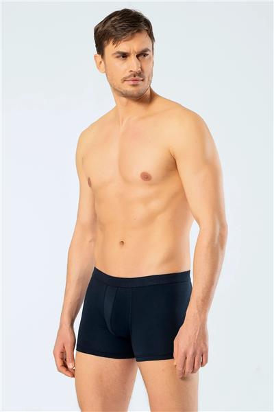 Cacharel 1335 Erkek Bel Bantlı Likralı Boxer-Lacivert