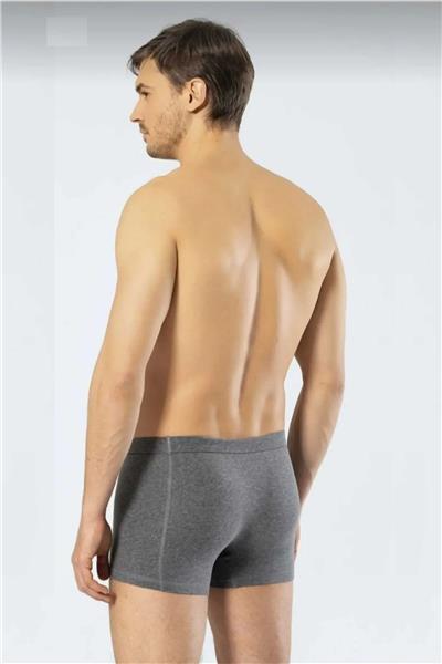 Cacharel 1336 Erkek Bel Bantlı Likralı Uzun Paçalı Boxer-Antrasit