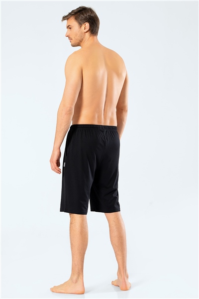 Cacharel 2172 Erkek Modal Bermuda Tek Alt - Siyah