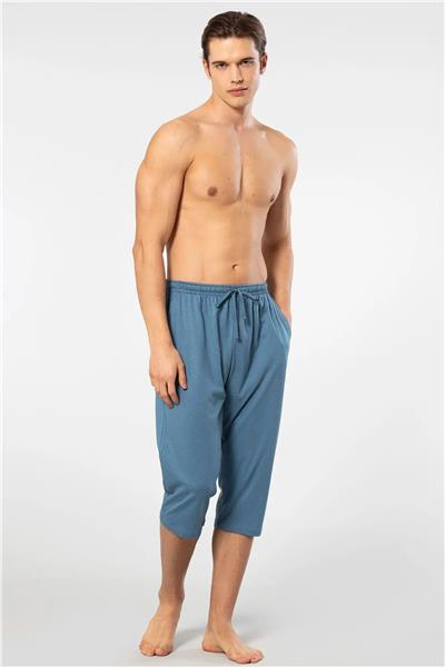 Cacharel 2233 Erkek Modal Tek Kapri Pijama Altı-İndigo