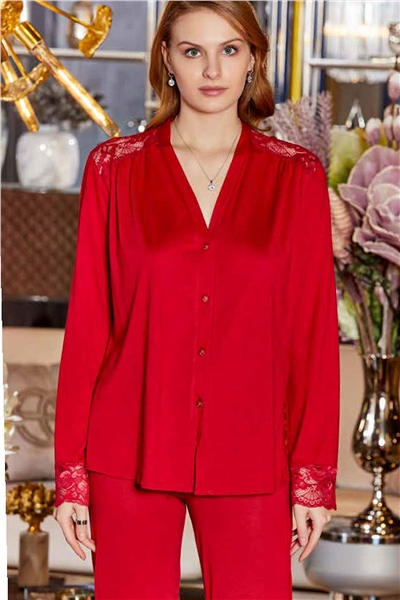 Çeyizlik Dantelli Penye 6lı Set