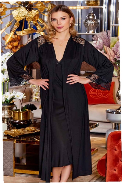 Çeyizlik Dantelli Penye 6lı Set