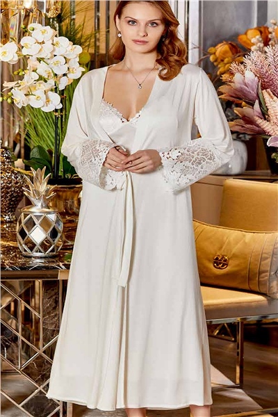 Çeyizlik Dantelli Penye 6lı Set