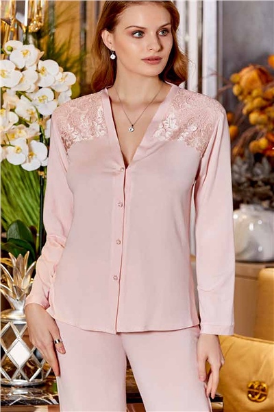 Çeyizlik Dantelli Penye 6lı Set