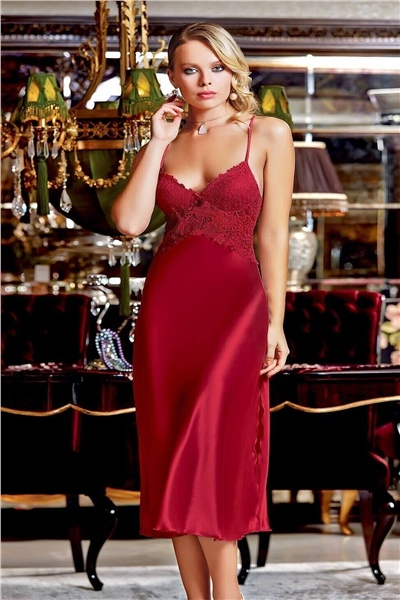 Çeyizlik Dantelli Saten 6lı Set