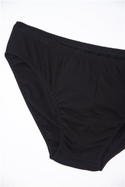 Dagi 1191 Erkek 2li %100 Pamuk Slip Külot-Siyah