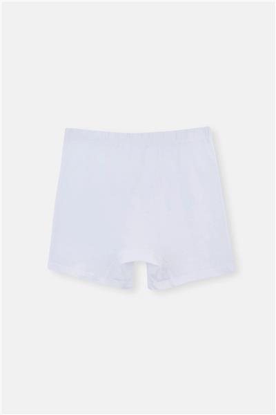 Dagi 1220 Erkek 2li %100 Pamuk Penye Boxer-Beyaz