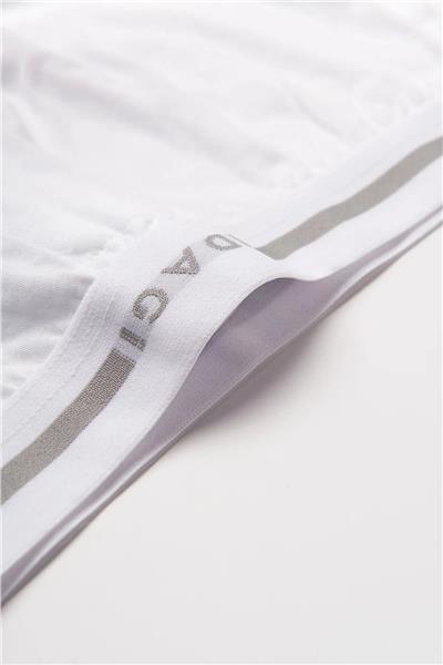Dagi 3710 Erkek Penye Modal Boxer-Beyaz