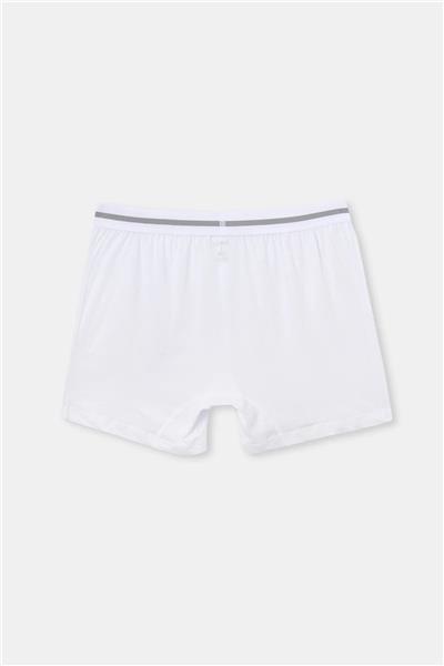 Dagi 3710 Erkek Penye Modal Boxer-Beyaz