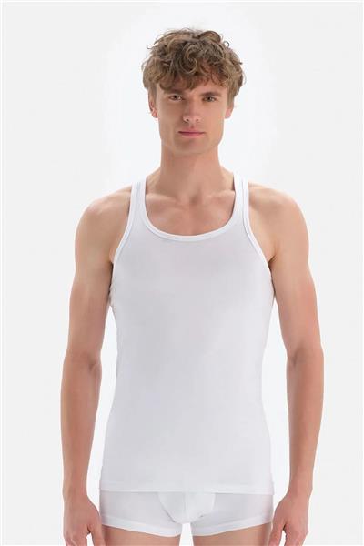 Dagi 5000 Erkek Penye Compact Sporcu Atlet-Beyaz