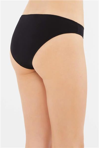 Dagi 5100 Kadın 5li Düşük Bel İzsiz Slip Külot-Siyah&Beyaz&Ten