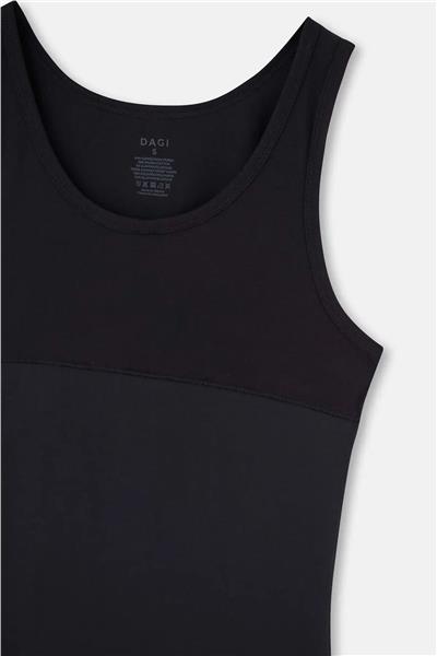 Dagi 7000 Erkek Korse Atlet-Siyah