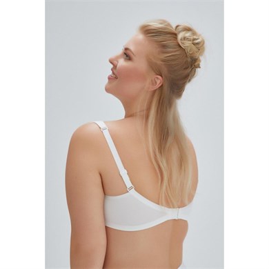 Eros ERSK100 Lily Toparlayıcı Kulaklı Boş Cup Tek Sütyen - Ekru