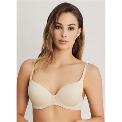 Eros ERSK110 Rose Kulaklı Boş Cup Tek Sütyen - Ten