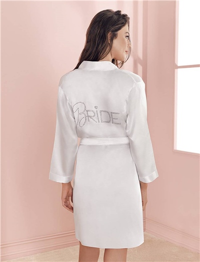 Espuar 900 Bride Saten Sabahlık - Ekru