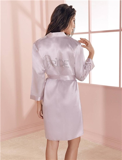 Espuar 900 Bride Saten Sabahlık - Pudra