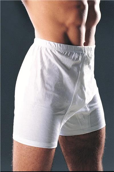 Faal 124x2 Erkek 2li Penye Süprem Arjantin Kumaş Paçalı Külot-Beyaz