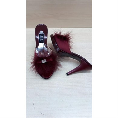 GC 175 Kadin Ev Terliği - Bordo