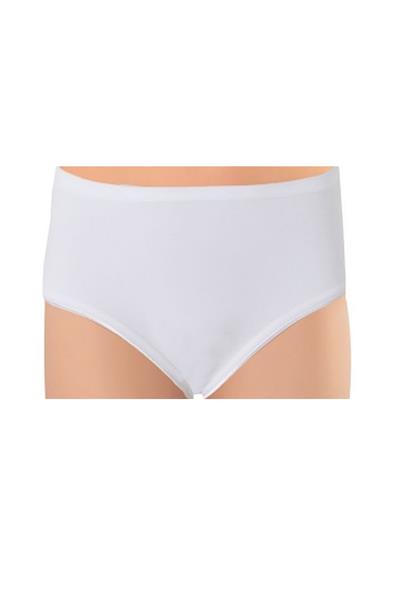 HMD 1410X6 Kız Çocuk 6lı Slip Külot-Beyaz