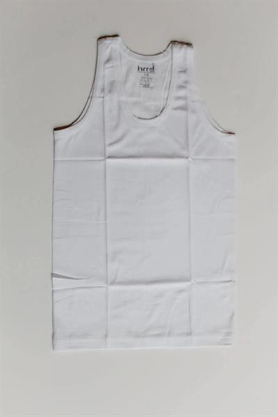 HMD 2013X3 Kız Çocuk 3lü Ribana Kalın Askılı Atlet-Beyaz