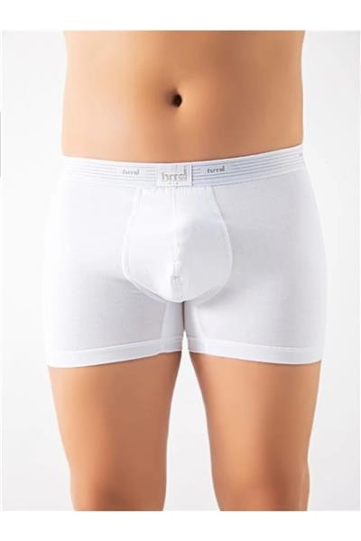 HMD 423X6 Erkek 6Lı Bamboo Boxer-Beyaz