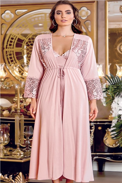 Jeremi 105 Çeyizlik Penye 6lı Set-Pudra