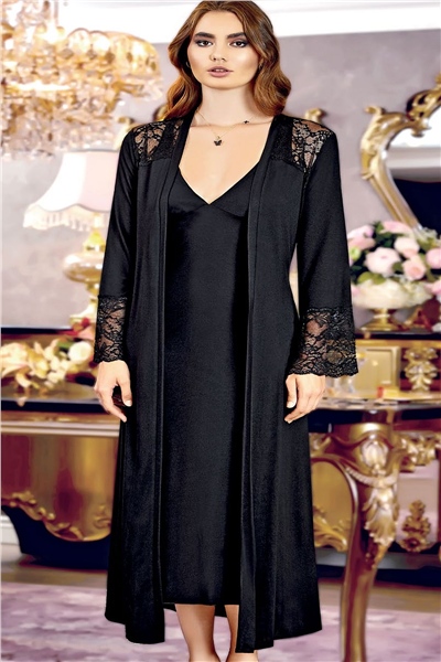 Jeremi 110 Çeyizlik Penye 6lı Set-Siyah