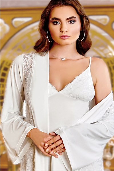 Jeremi 115 Çeyizlik Penye 6lı Set-Ekru