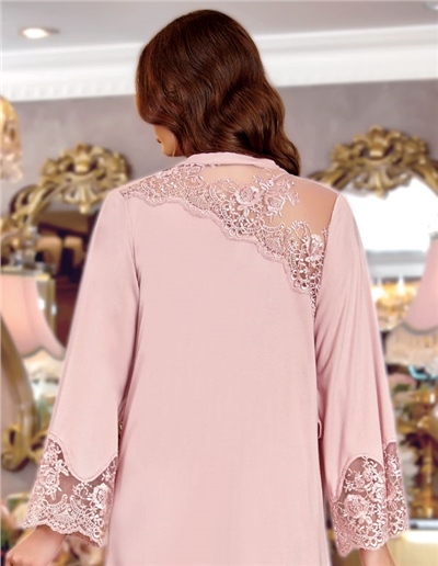 Jeremi 120 Çeyizlik Penye 6lı Set-Pudra