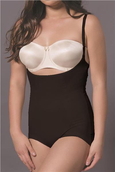 Magic Form 1553 Kadın Çıtçıtlı Bady Korse-Siyah