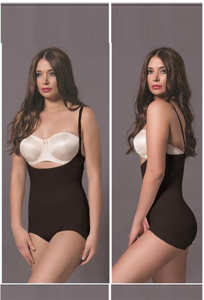 Magic Form 1553 Kadın Çıtçıtlı Bady Korse-Siyah