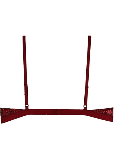 Magic Form 1676 Süngersiz Ve Balensiz Üçgen Bralet-Kırmızı