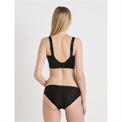 Magic Form 1718 Danteli Balensiz Toparlayıcı Sütyen - Siyah