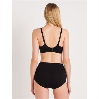 Magic Form 1783 Düz Kumaşlı Büyük Beden Toparlayıcı İçi Boş Sütyen - Siyah