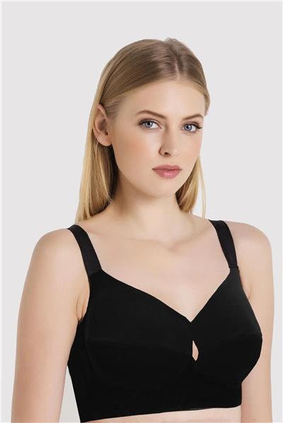 Magic Form 1818 Kadın Balensiz Toparlayıcı Sütyen-Siyah