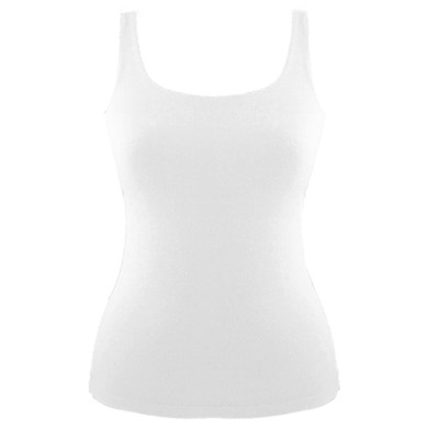 Magic Form 2021 Penye Kumaşlı Dar Askılı Uzun Atlet - Ekru