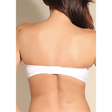 Magic Form 2081 Düz Kumaşlı Çok Dolgulu Askısız Sütyen - Ten