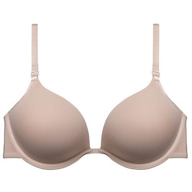 Magic Form 2187 Düz Kumaşlı Destek Dolgulu Ortası Dekolte Sütyen - Ten