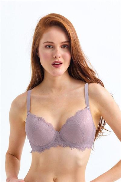 Magic Form 2671 Kadın Ekstra Dolgulu Dantelli Sütyen-Çinko