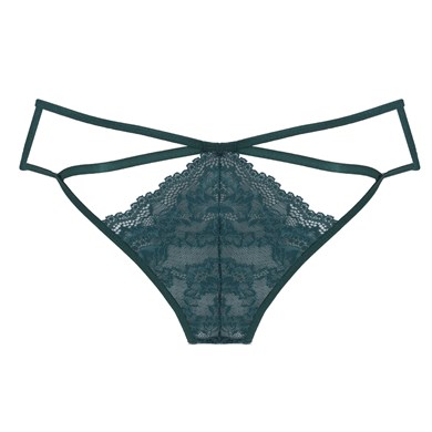 Magic Form 272 Dantelli Sexy Külot - Petrol Yeşili
