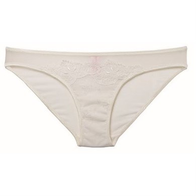 Magic Form 292 Brode Dantelli Geniş Kenarlı Normal Külot - Ekru