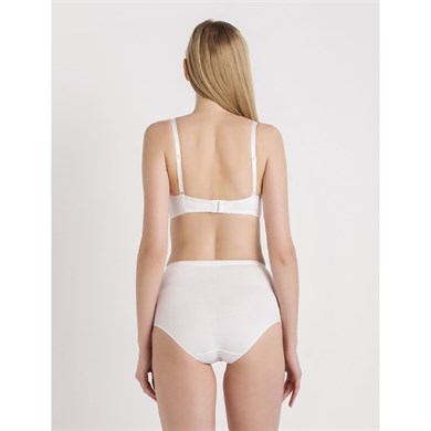 Magic Form 3045 İnce Süngerli Düz Kumaşlı Sütyen - Beyaz