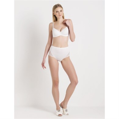 Magic Form 3045 İnce Süngerli Düz Kumaşlı Sütyen - Beyaz