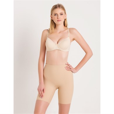 Magic Form 3045 İnce Süngerli Düz Kumaşlı Sütyen - Ten