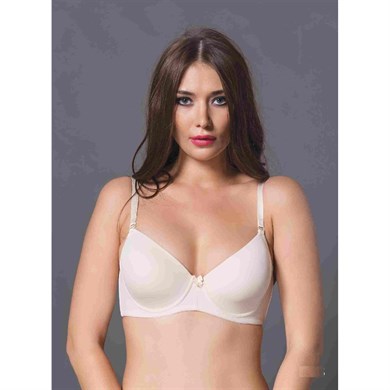 Magic Form 3045 İnce Süngerli Düz Kumaşlı Sütyen - Ekru