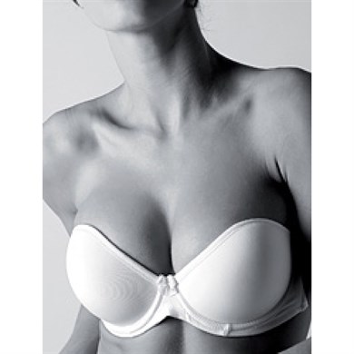 Magic Form 3060 Düz Kumaşlı Askısız Sulu Sütyen - Ekru